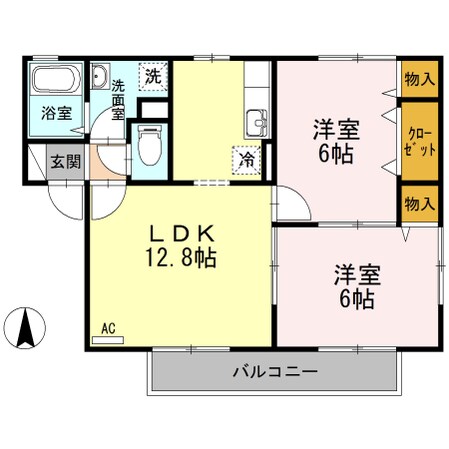 ウィルモア石井・の物件間取画像